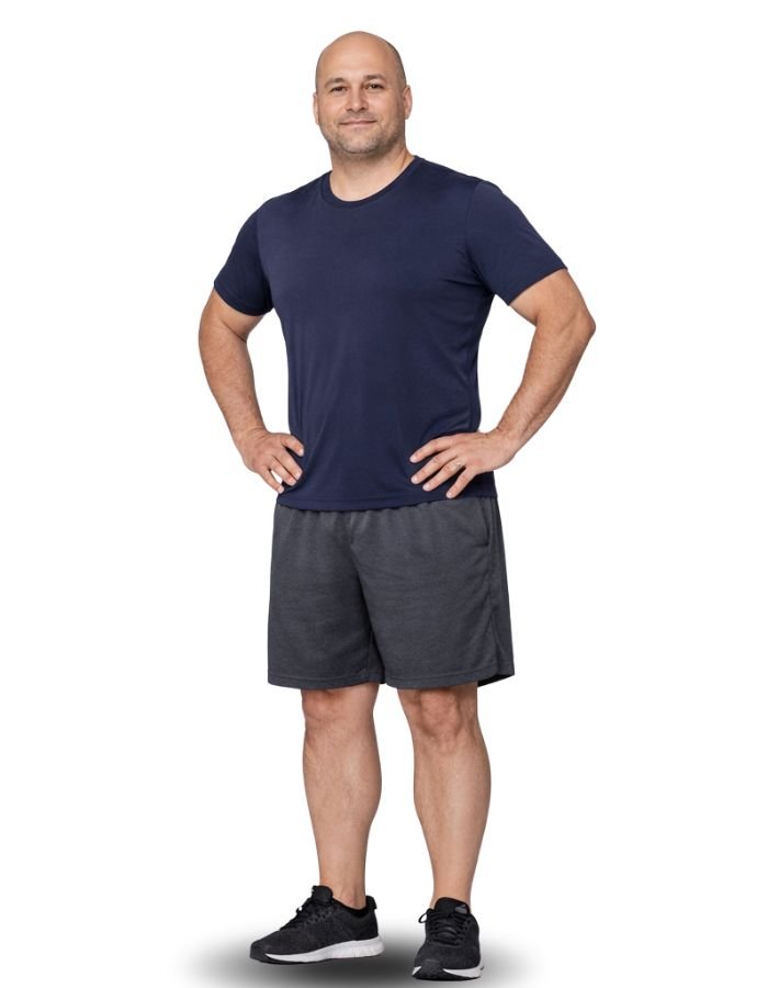 Contorno corporal masculino